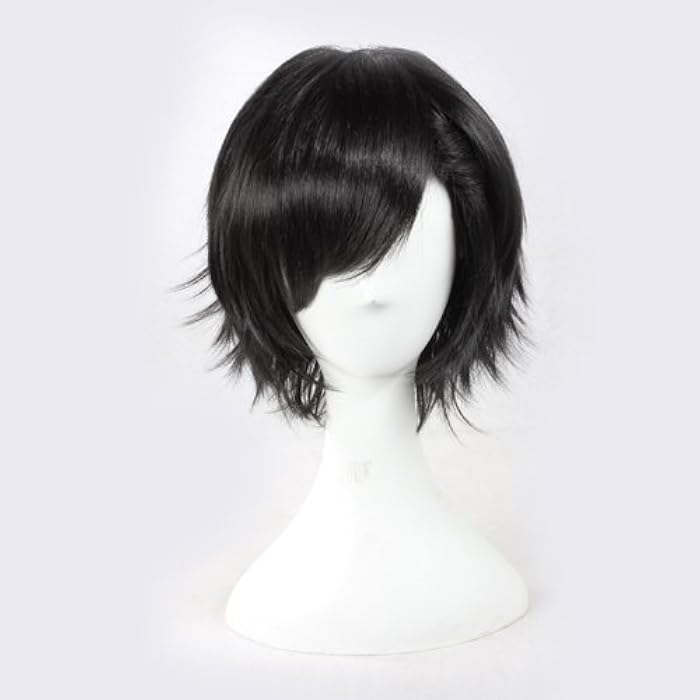 DILLARDS Lady Short Straight Anime Cospaly Fashionable Wig - Image 4